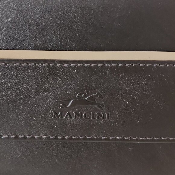 MANCINI | Leather wallet brown tan - Picture 2 of 7
